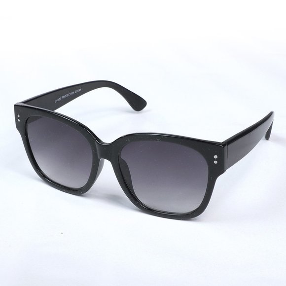 Go-to 100% UV Protection Polycarbonate Black Nostalgia Large Sunglasses - Picture 4 of 11